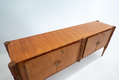 Pier Luigi Colli Mid Century Italian Wooden Sideboard by Pier Luigi Colli