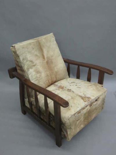 Pier Luigi Colli Pair of Italian Mid Century Modern Craftsman Lounge Chairs by Pierluigi Colli