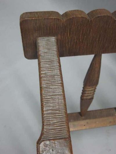 Pier Luigi Colli Pair of Italian Mid Century Modern Craftsman Lounge Chairs by Pierluigi Colli