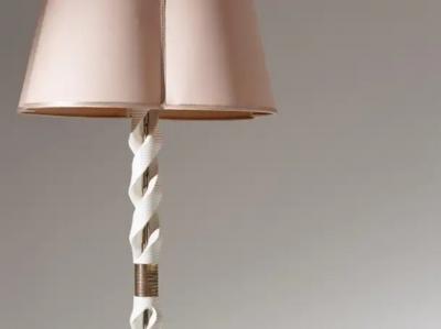 Pier Luigi Colli Pier Luigi Colli Wooden Carved Floor Lamp with Brass Details Italy 1950s