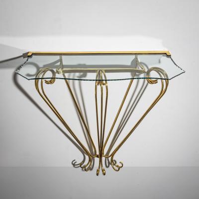 Pier Luigi Colli Wall Console Attributed to Pier Luigi Colli Italy 1950s