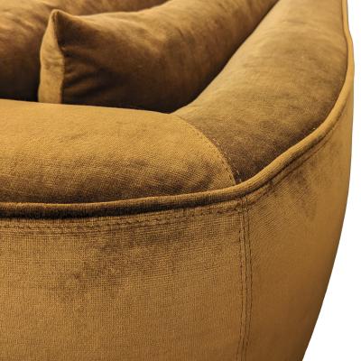 Pier Luigi Frighetto Pier Luigi Frighetto Brando Sofa in Gold Ochre Velvet