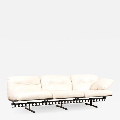 Pierluigi Cerri Pierluigi Cerri for Poltrona Frau Sofa in White Leather 1980s