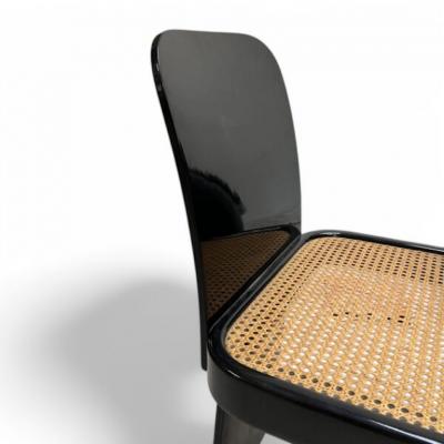 Pierluigi Molinari Lacquered Wood Game Table and Chairs by Pierluigi Molinari Milan 1970s