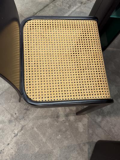 Pierluigi Molinari Pierluigi Molinari Game Table with Four Chairs Italy 1970s
