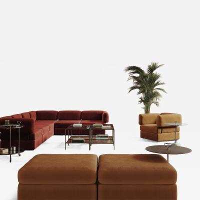 Pierluigi Spadolini Athena Modular Seating Group Designed by Pierluigi Spadolini Produced by Tato