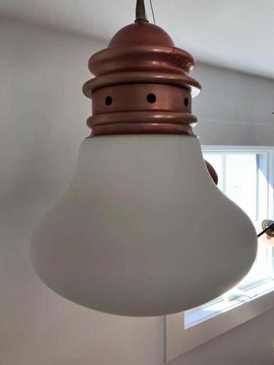 Piero Brombin Arianna Pendant Lightbulb for Artemide