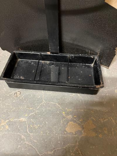 Piero Fornasetti Bassoitti Lithographically Printed and Painted Metal Umbrella Stand