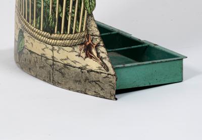 Piero Fornasetti Cesto Di Dalie Trompe Loeil Umbrella Stand by Piero Fornasetti Italy 1955