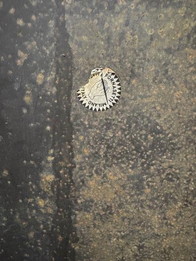 Piero Fornasetti Collie Lithographically Printed and Painted Metal Umbrella Stand