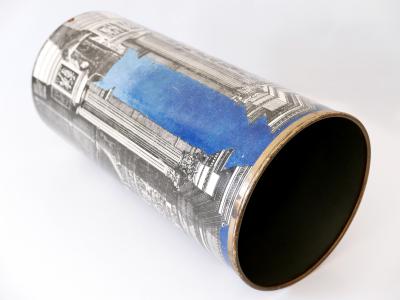 Piero Fornasetti Early Mid Century Modern Roman Arch Umbrella Stand by Piero Fornasetti 1950s