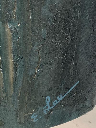 Piero Fornasetti FORNASETTI STYLE MIXED MEDIA COLUMN WALL ART