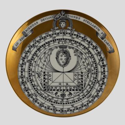 Piero Fornasetti Fornasetti Astrolabio plate series 1 of 2