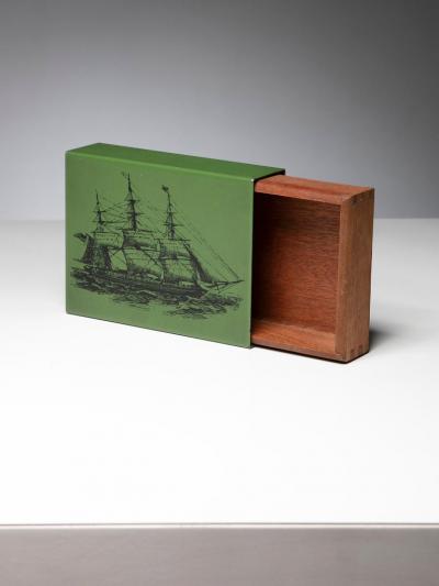 Piero Fornasetti Fornasetti Enameled Box
