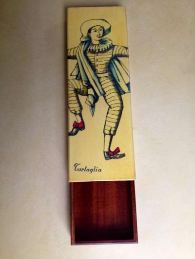 Piero Fornasetti Fornasetti Tartaglia Box from the Estate of Jose Ferrer