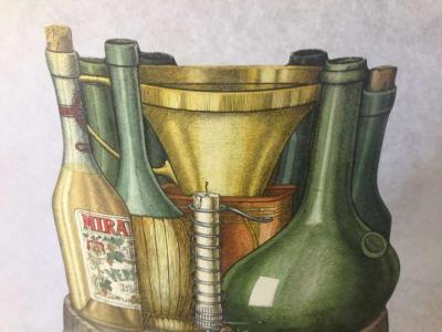 Piero Fornasetti Fornasetti Umbrella Stand