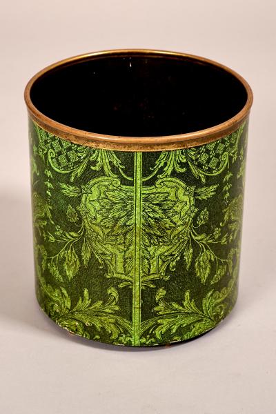 Piero Fornasetti Fornasetti waste basket