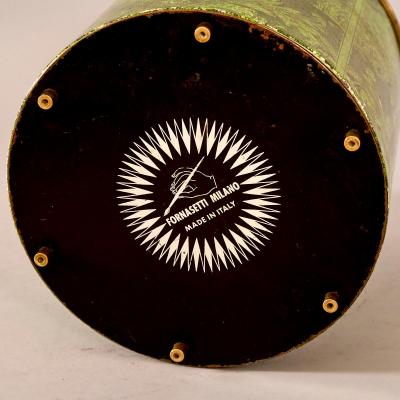Piero Fornasetti Fornasetti waste basket