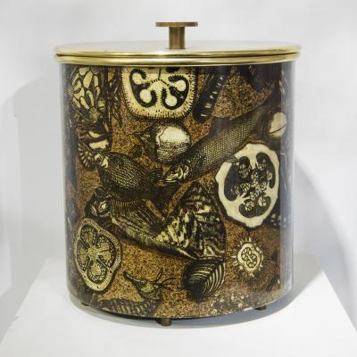Piero Fornasetti Ice bucket Still life by Piero Fornasetti circa 1960