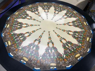 Piero Fornasetti Italian Modern Center Table By Fornasetti