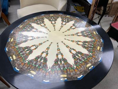 Piero Fornasetti Italian Modern Center Table By Fornasetti