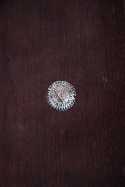 Piero Fornasetti Large Piero Fornasetti Labeled Wooden Box with Folding Lid