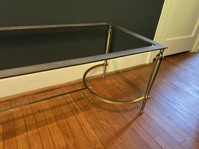 Piero Fornasetti MID CENTURY LITHOGRAPHED RESIN TOPPED COFFEE TABLE IN THE MANNER OF FORNASETTI