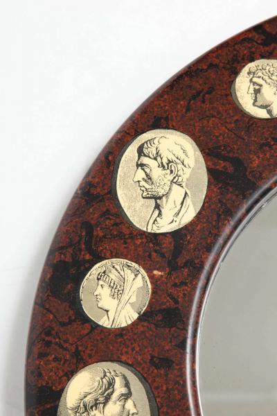 Piero Fornasetti Neo classic Emperor Mirror by Piero Fornasetti