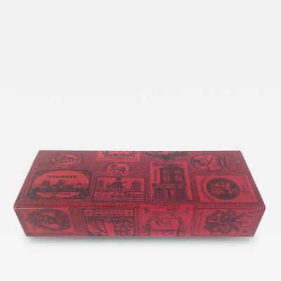 Piero Fornasetti Piero Fornasetti Box from Estate of Francesco Scavulo