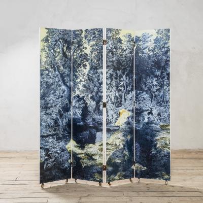 Piero Fornasetti Piero Fornasetti Decoratvie Wooden Screen Gran Coromandel