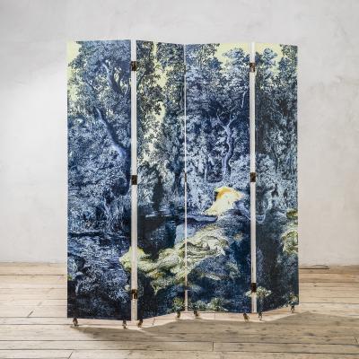 Piero Fornasetti Piero Fornasetti Decoratvie Wooden Screen Gran Coromandel