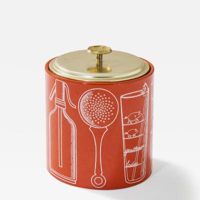 Piero Fornasetti Piero Fornasetti Ice Basket realized for FIAT 60s
