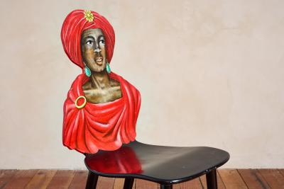 Piero Fornasetti Piero Fornasetti Moro Chair