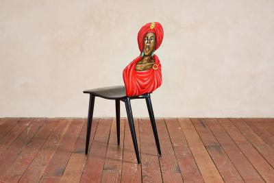 Piero Fornasetti Piero Fornasetti Moro Chair