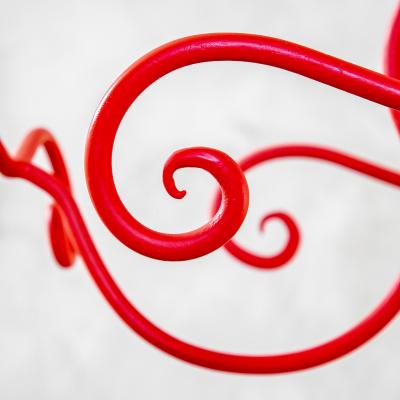 Piero Fornasetti Piero Fornasetti Red Coat Rack 1955