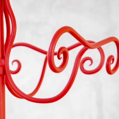 Piero Fornasetti Piero Fornasetti Red Coat Rack 1955