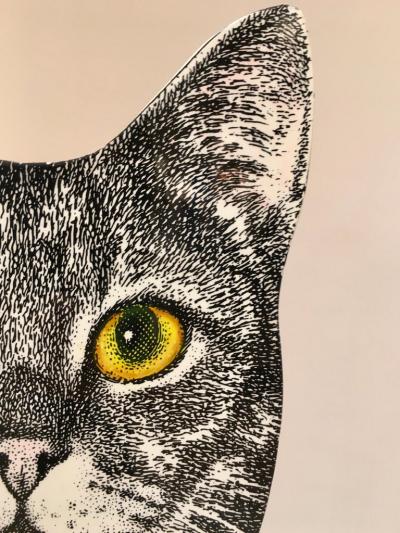 Piero Fornasetti Piero Fornasetti Soriano Cat Umbrella Stand Italy