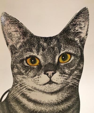 Piero Fornasetti Piero Fornasetti Soriano Cat Umbrella Stand Italy