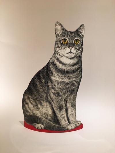Piero Fornasetti Piero Fornasetti Soriano Cat Umbrella Stand Italy