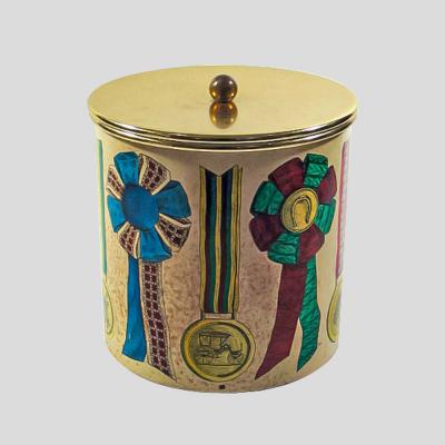 Piero Fornasetti Rosette decoration Ice Bucket by Piero Fornasetti