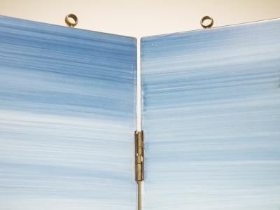 Piero Fornasetti Screen with two sides by Piero Fornasetti circa 1950