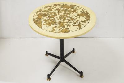 Piero Fornasetti Side table Zodiac by Piero Fornasetti circa 1950