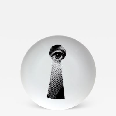 Piero Fornasetti Vintage Fornasetti Porcelain Themes Variation Plate 14