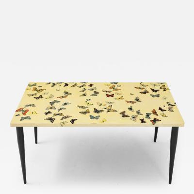 Piero Fornasetti Vintage Piero Fornasetti Farfalle Coffee Table