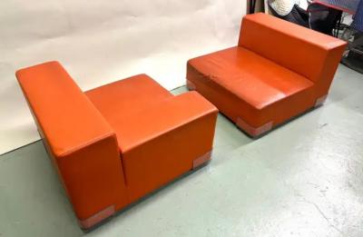 Piero Lissoni Italian Mid Century Modern Sofa by Piero Lissoni circa 1970