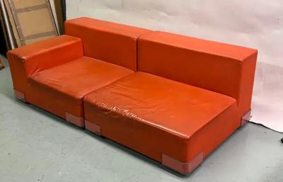 Piero Lissoni Italian Mid Century Modern Sofa by Piero Lissoni circa 1970