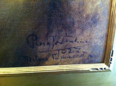 Piero Tolentini Charles Lindbergh Painting Spirit of St Louis 