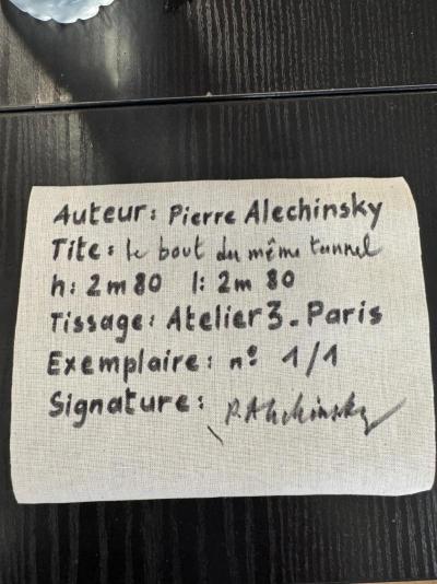 Pierre Alechinsky Le bout du m me tunnel The End of the Same Tunnel 