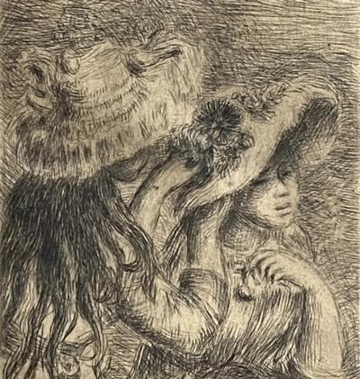 Pierre Auguste Renoir Le Chapeau Epingle 