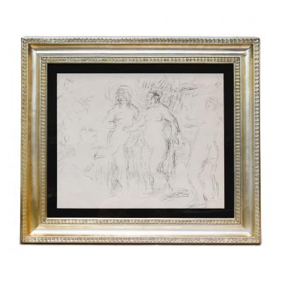 Pierre Auguste Renoir Les Baigneuses Paris by Pierre Auguste Renoir